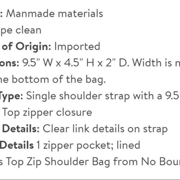 No Boundaries Women's Top Zip Shoulder Bag, Cognac - Picture 5 of 5